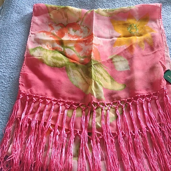 Ralph Lauren Silk Scarf - Picture 6 of 9